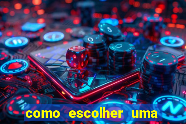 como escolher uma boa cartela de bingo